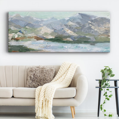 " Pastel Mountain View I "