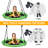 40inch Metal/Fabric Web/Saucer Swing with Chains and Hooks-54530390