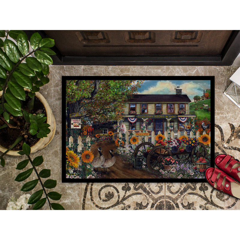 Non-Slip Outdoor Doormat, Rectangle 2' x 3'