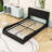 Upholstered Bed with RGB LED and Built-in Bluetooth Speakers-794164975-794164968