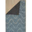 Hand Tufted Wool Geometric Area Rug in Blue-386048819
