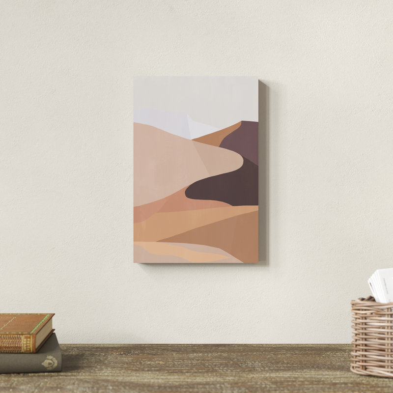 " Desert Dunes I " by Annie Warren, 12" H x 8" W