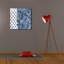  «Cobalt Garden 3» par Chariklia Zarris, art mural sur toile, 26 po x 26 po-824078187