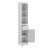 Tall Bathroom Cabinet, Freestanding Storage Cabinet With Drawer, MDF Board, Adjustable Shelf-1571188073