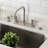 Kingston Brass Concord Two-Handle 2-Hole 8" Centerset Kitchen Faucet-33092119