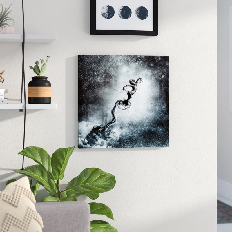 « host », impression sur toile, H 37 po x l 37 po x P 1,5 po, Sans cadre