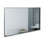Miroir de salle de bain 40 po x 30 po noir brillant pour miroir de meuble-lavabo de coin-777717091-777717094