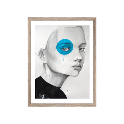 Blue Eye - Single Picture Frame Print
