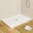 48"L x 32"W Acrylic Shower Base Pan Rectangular Single Threshold Shower Base with Center Drain