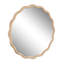 Décoration murale de meuble-lavabo à miroir ondulé en bois massif pour n'importe quelle pièce-353826608