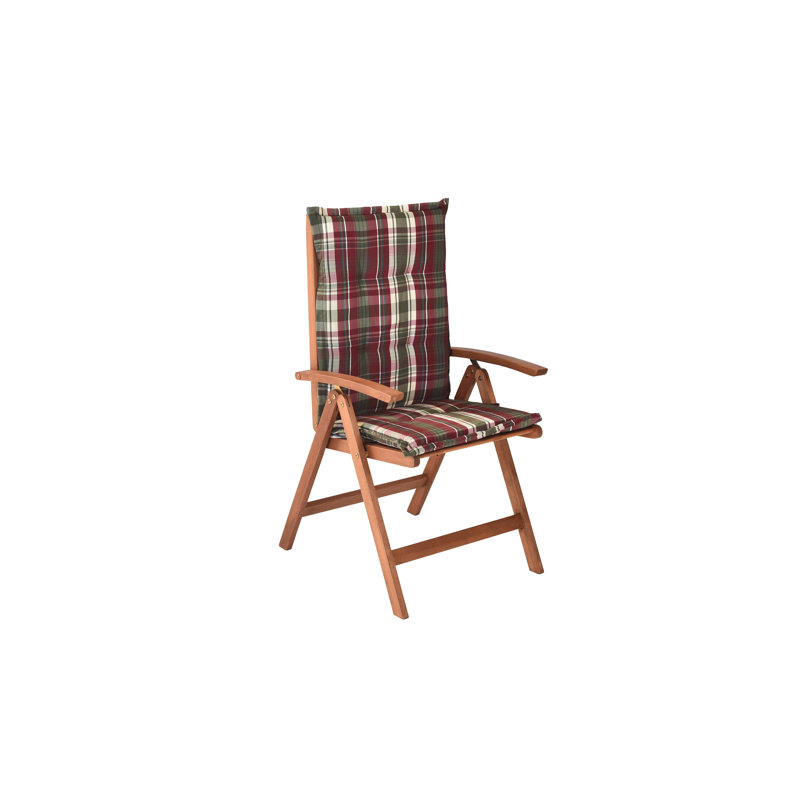 Quamba Patio Dining Accent Chair with Cushion
