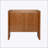 Walnut-colored Sideboard, Buffet Cabinet with Adjustable Shelves and Hidden Handles for Elegant Storage Solutions