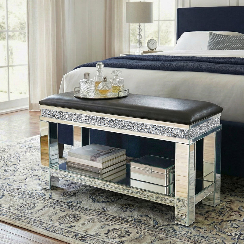 Amla Upholstered Storage Bench