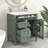 Elouan 30.01'' Single Bathroom Vanity with Solid Wood Top-741478769