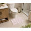Tapis de toilette rectangulaire absorbant et antidérapant à carreaux en losange-1866817418-1866817430