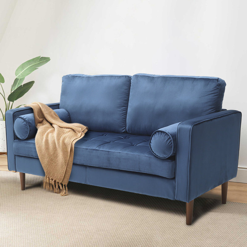 Arlethia 2 Seater Velvet Loveseat