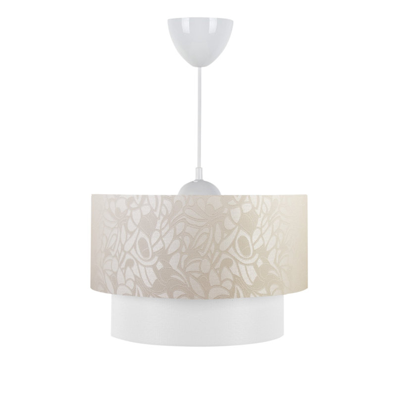 Luminaire suspendu cylindrique unique à 1 lumière Dalraj