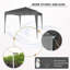 Janvey 2m x 2m Aluminium Pop-Up Gazebo-1473521731