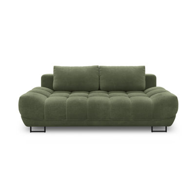 Nicolus 3 Seater Velvet Sofa Bed
