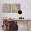 "Centric Circle Geometrics", ensemble de 2 toiles murales par Noah Bay-183804481