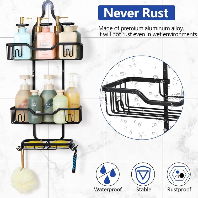 Maralene Hanging Shower Caddy Rebrilliant