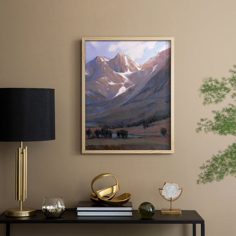 Epic II Framed Print - Solid Wood, 21" H x 17" W