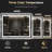 LED Bathroom Vanity Mirror with Anti-Fog, Dimmable Front and Backlit Lights, Tempered Glass-780090414