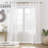 Diyon Polyester Sheer Curtain Pair-972052048-972052052