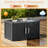 Shoe Storage Cabinet For Entryway With Adjustable Shelf-1847355963