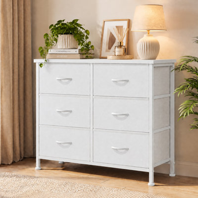 Commode à 6 tiroirs en métal