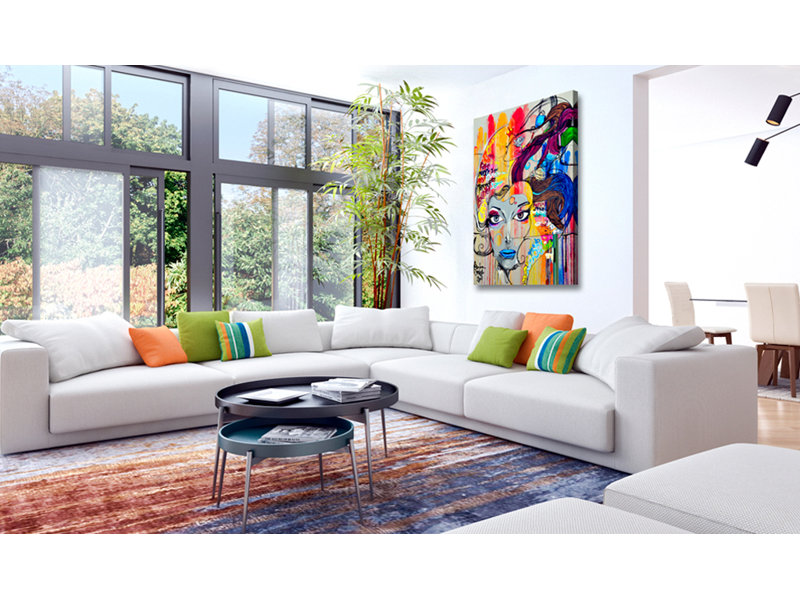 No Frame Print on Canvas, 60cm H x 90cm W
