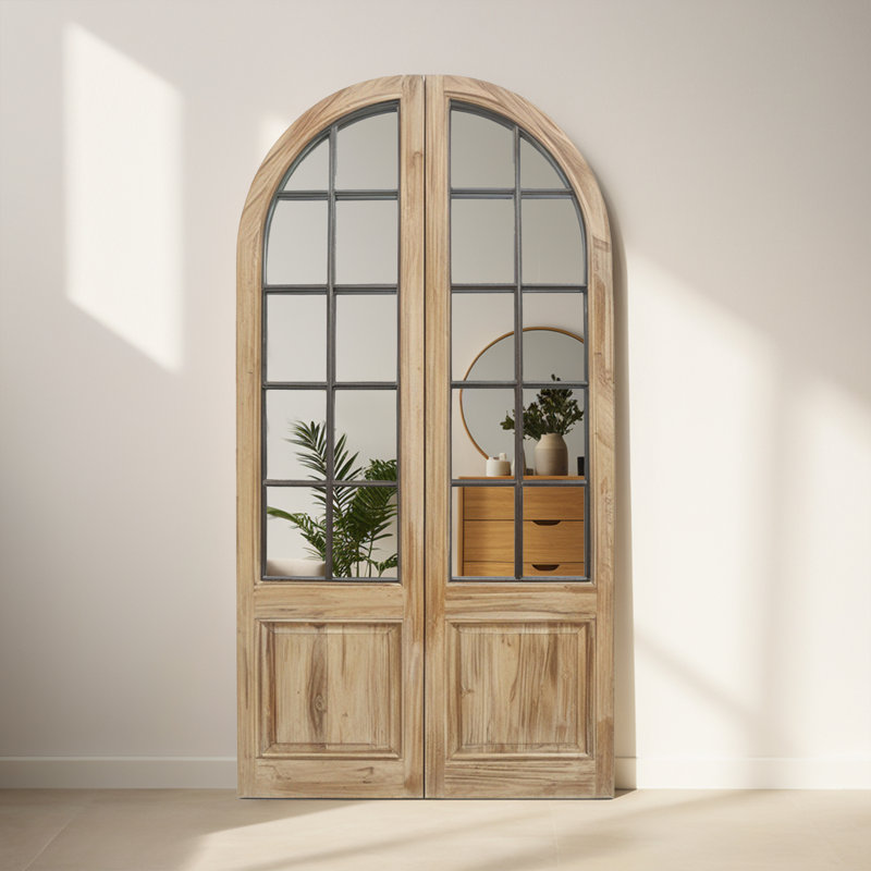 Farmhouse Window Pane Mirror,Set of 2