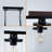 5 - Light Dimmable Kitchen Island Square / Rectangle Chandelier