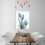 «Midnight Sky Tulip Trio», impression sur toile tendue-23604801