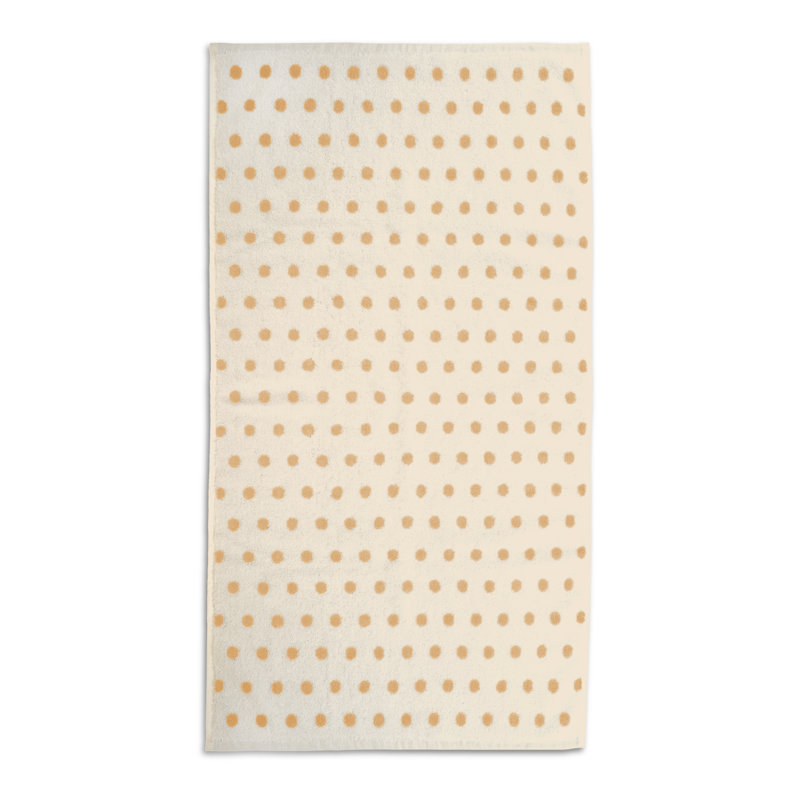 Ayuub Chemical-free and Sustainable Hand Towel Single Piece, Cream/Stone