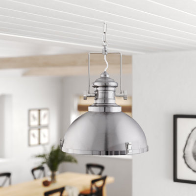 Luminaire suspendu en forme de dôme à 1 lumière Harpenden
