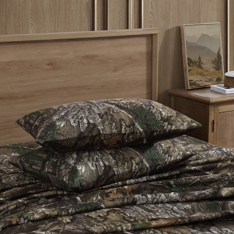 Realtree APX 2pk Pillowcase Set Standard, Queen Pillow Case