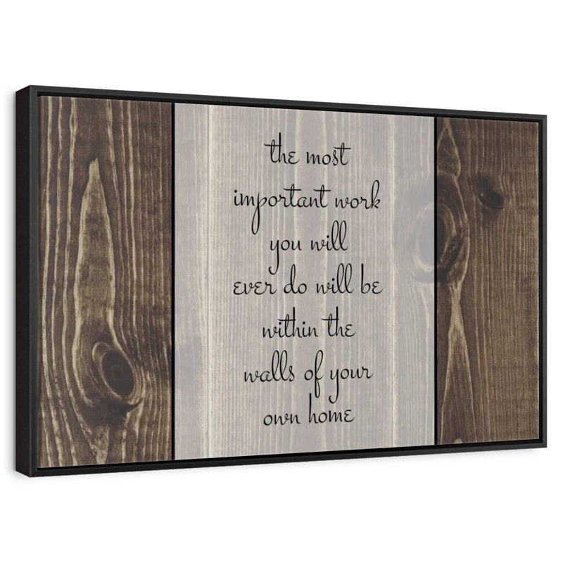 Tergel Most Important Work Typography, 9" H x 13" W