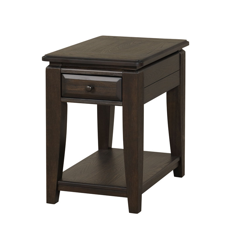 Table de chevet traditionnelle avec rangement