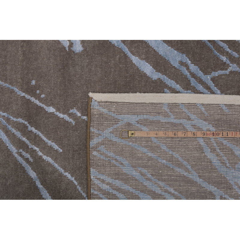 Hand Knotted Abstract Rug