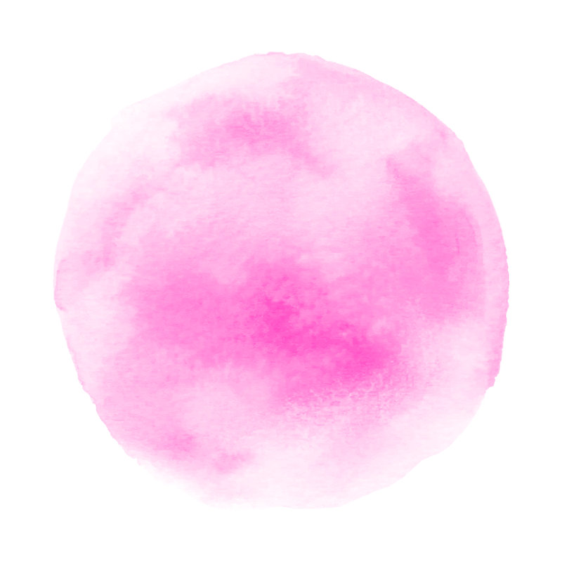 Abstract Pink Round - Wrapped Canvas Print, 76cm H x 76cm W x 3.8cm D