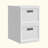 Set Of 2 Collapsible Stackable Storage Box With Lids For Home Or Office Organization