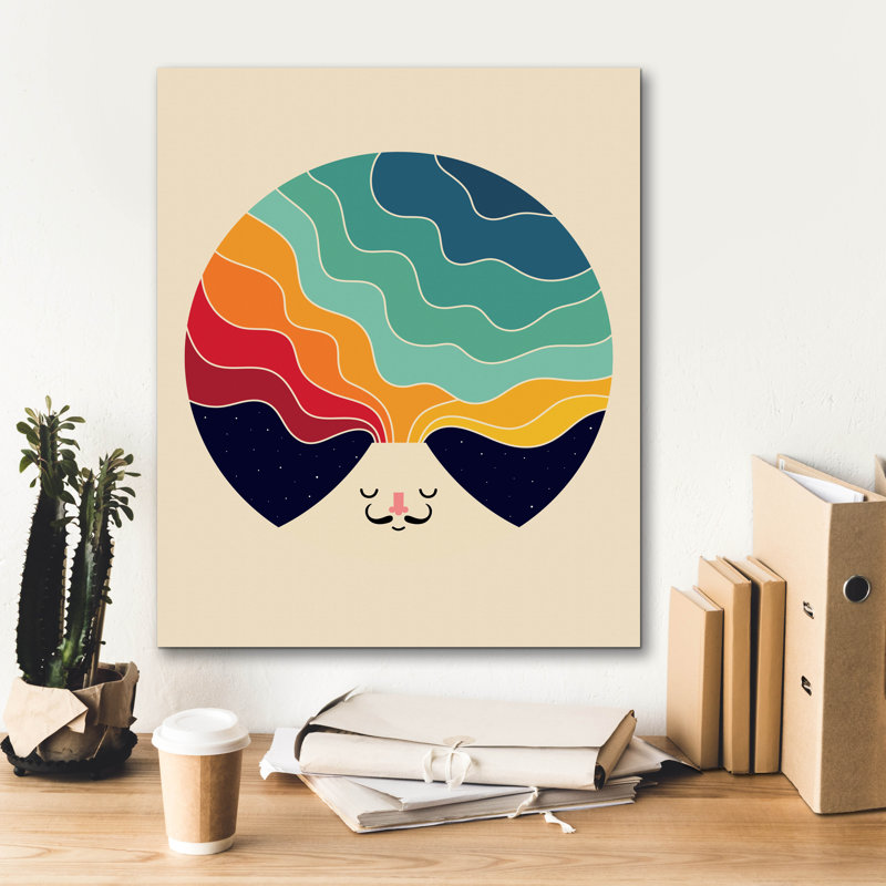 «Keep Think Creative» par Andy Westface, H 24 po x l 20 po x P 0,75 po
