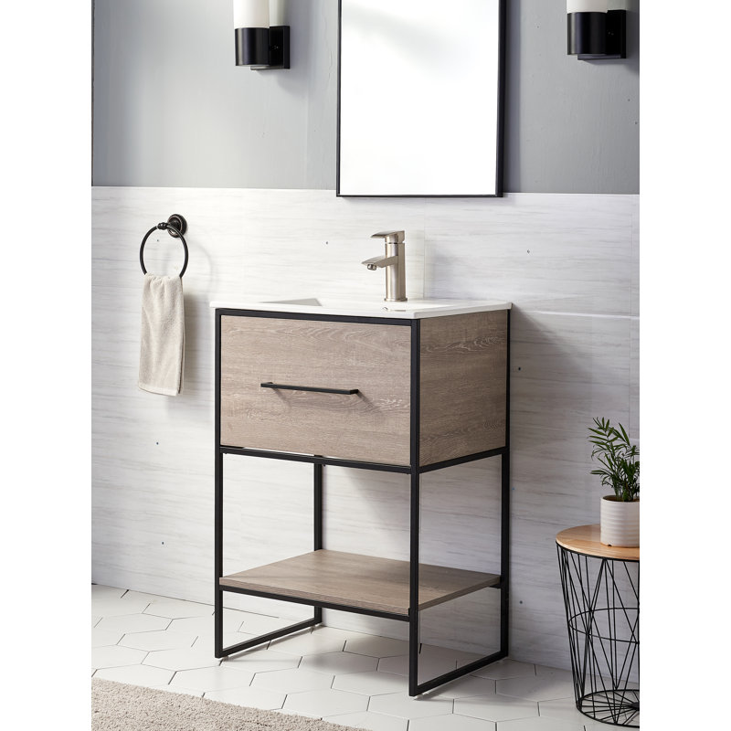 Ensemble de meuble-lavabo simple 24 po Jazma