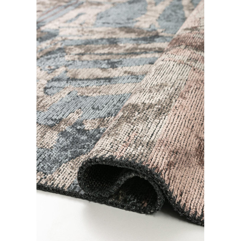 Contemporary Animal Print Area Rug, Rectangle 7'10" x 9'10"