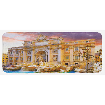 Traditional Synthetic Kitchen Mat