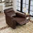 35.83" W Classic Premium Top-Grain Leather Power Reclining Chair With USB & Type-C, Ergonomic Design For Living Room(Set Of 2)-1991012153
