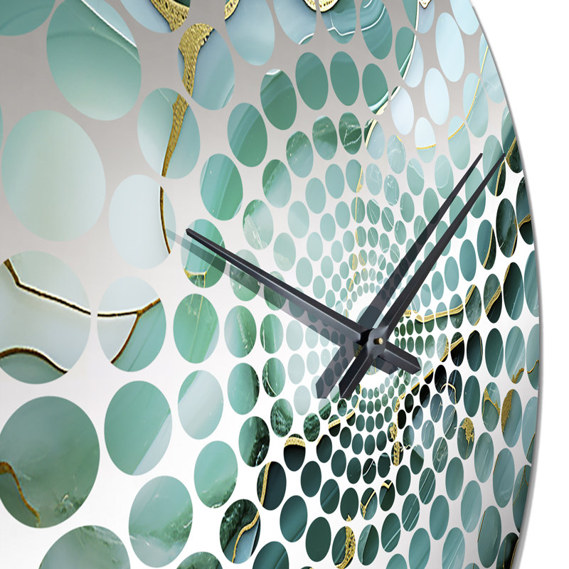 Horloge murale abstraite, Grand
