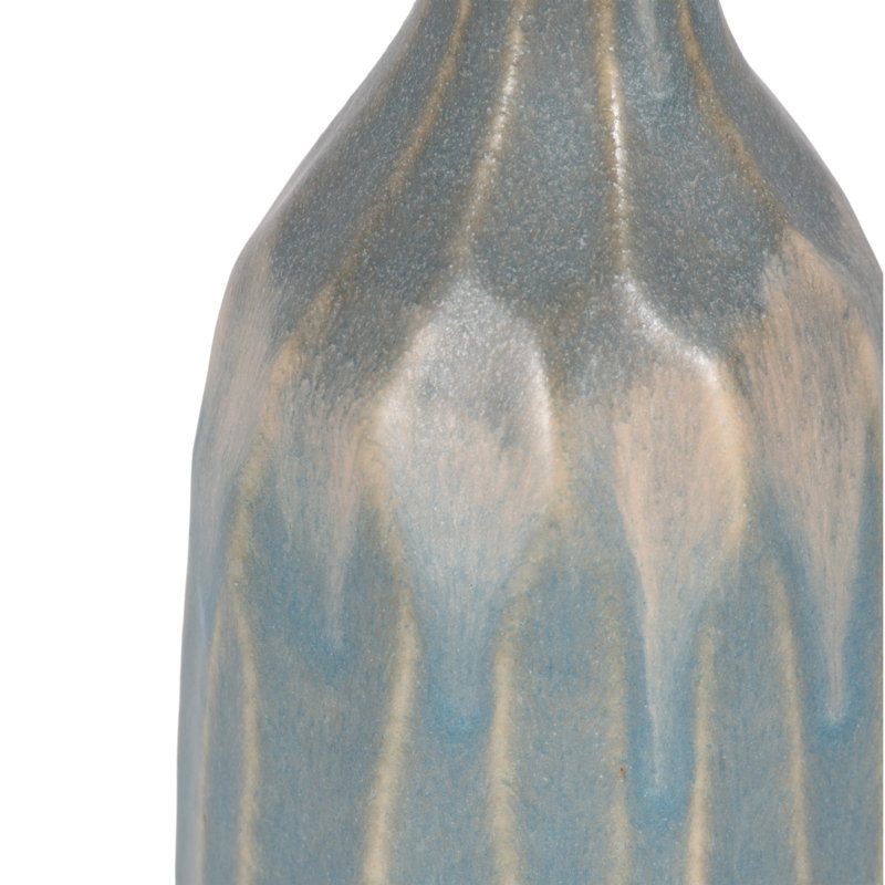 Vase de table décoratif en céramique pour la décoration intérieure, H 9 po x l 4 po x P 4 po