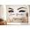 Adhésif décoratif «Hello Beautiful», cils, salon de beauté, décorations murales, cils, spa, femmes, maquillage, cadeau unique